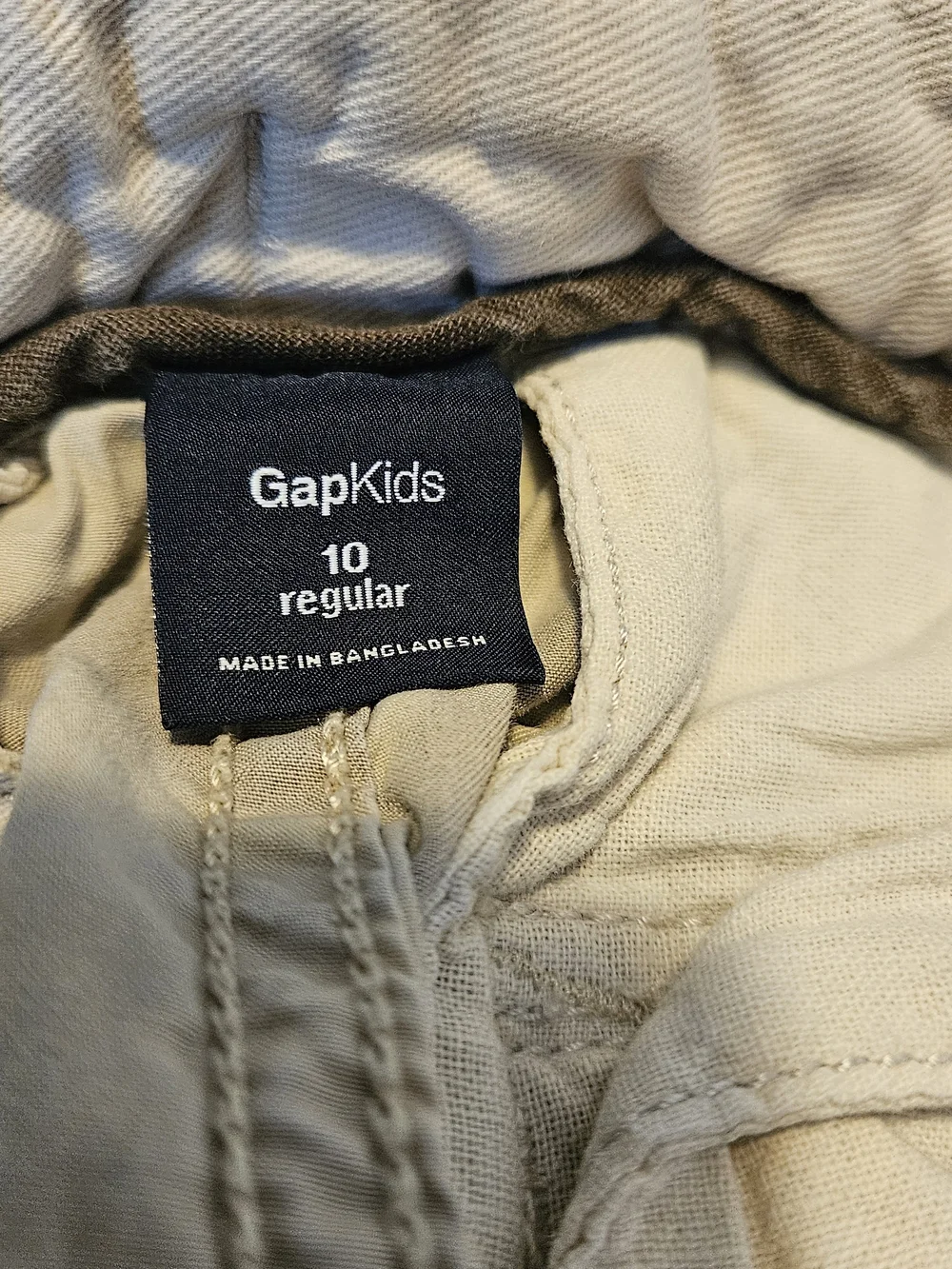 GAP Kids Camouflage Cargo Shorts - Green & Brown Camo